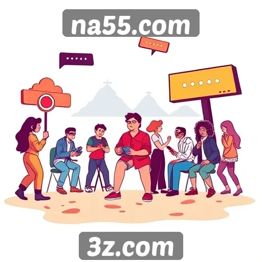 Explorando a comunidade de jogadores no na55.com