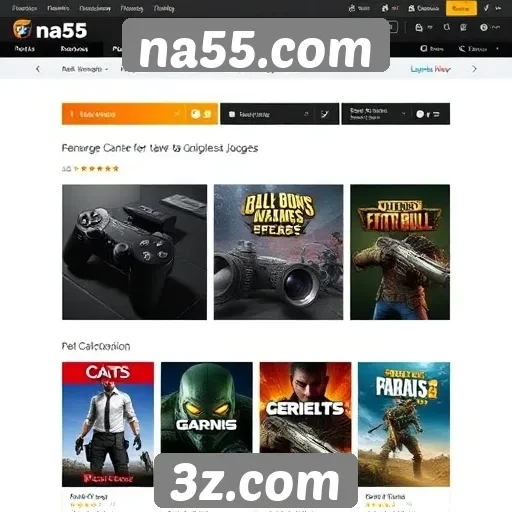 Análise das ofertas de jogos no site na55.com