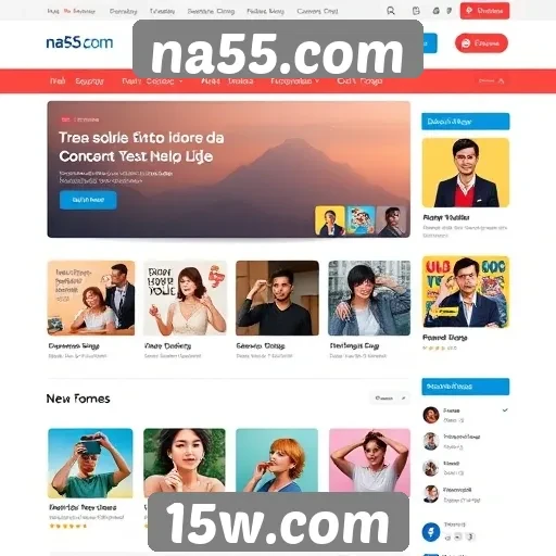 novas funcionalidades no site na55.com aumentam a interatividade